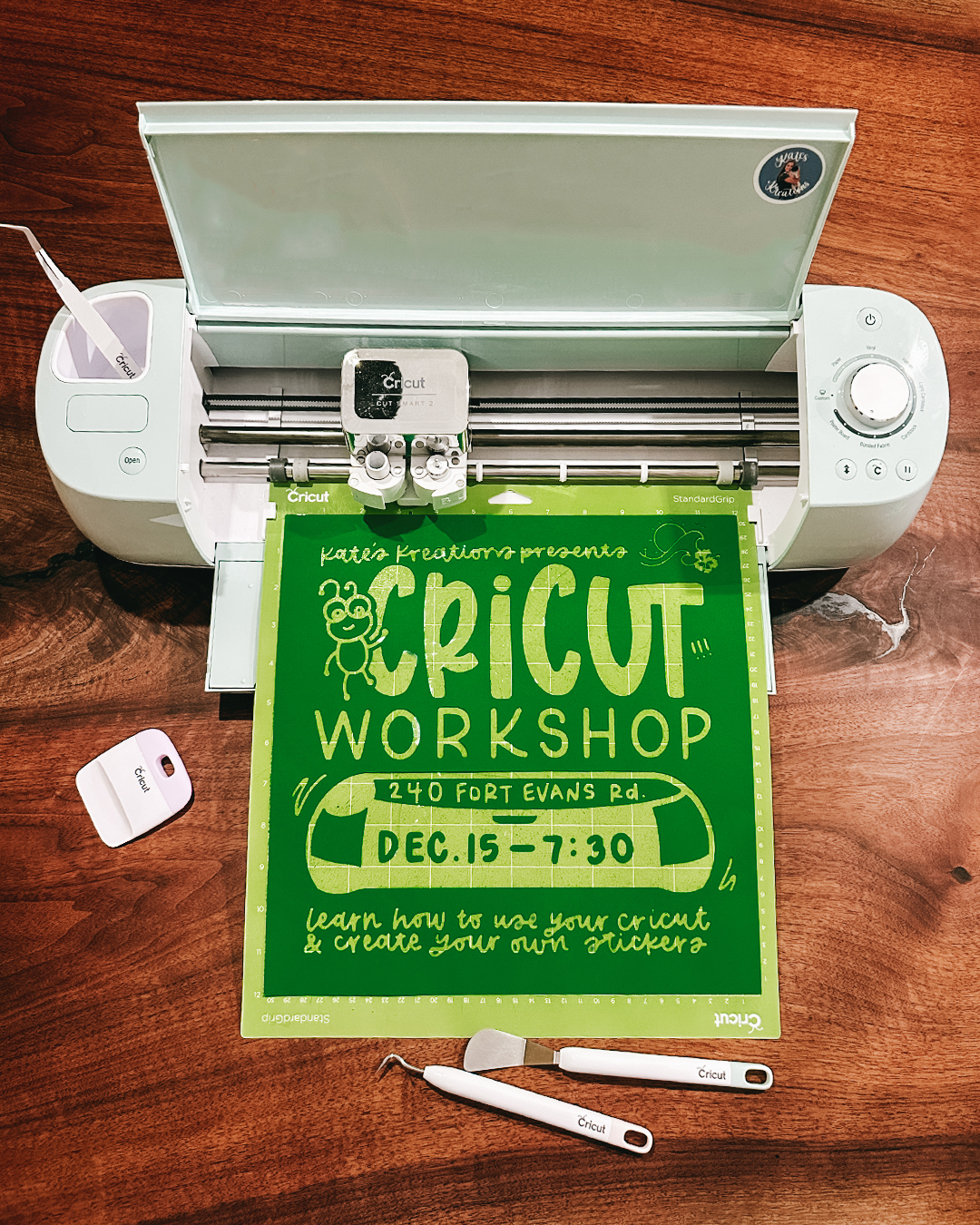 Featured image for “CRICUT WORKSHOP – EXPERIMENTAL TYPE”